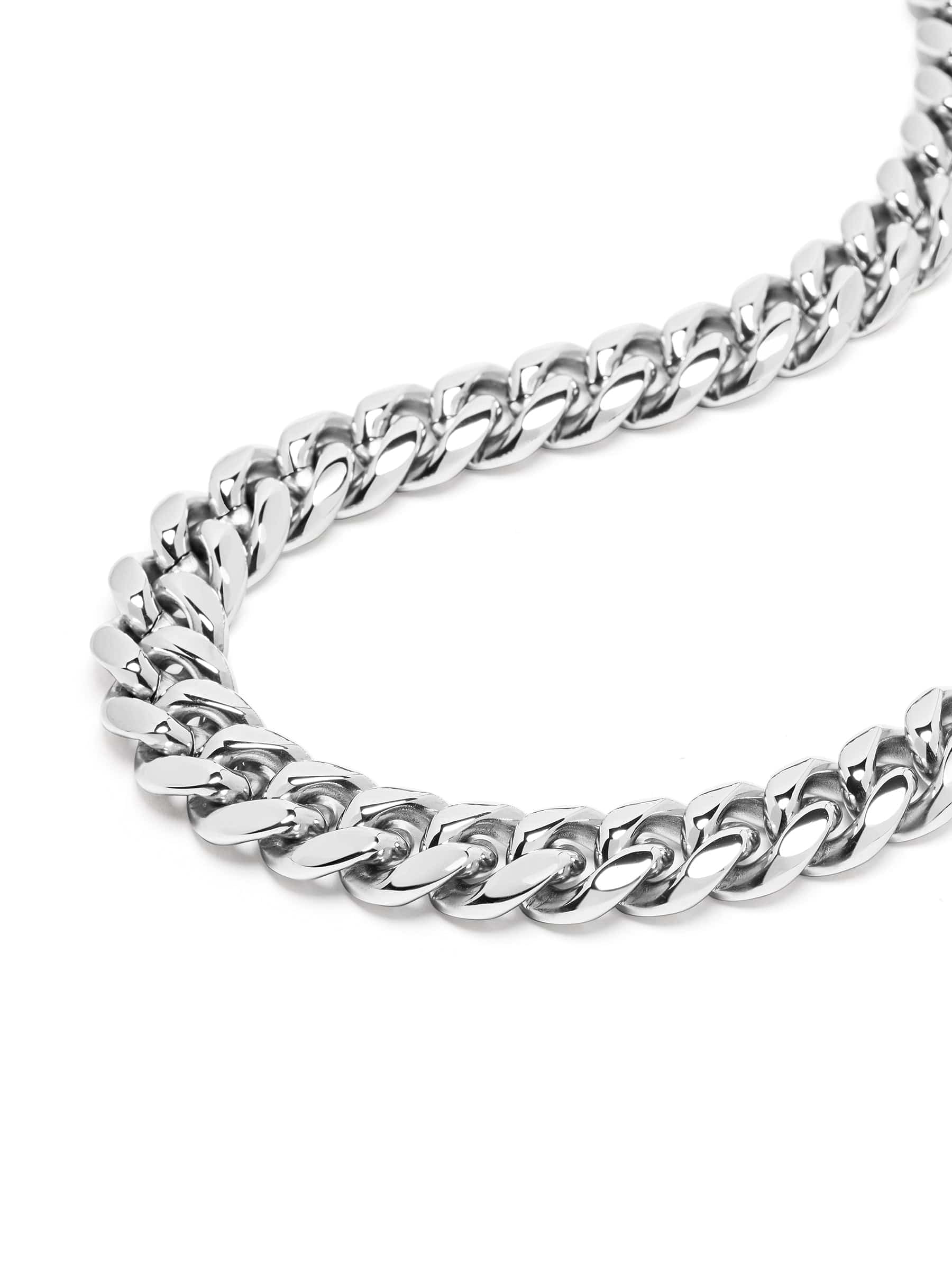 Women's Chunky Cuban Chain Choker 2