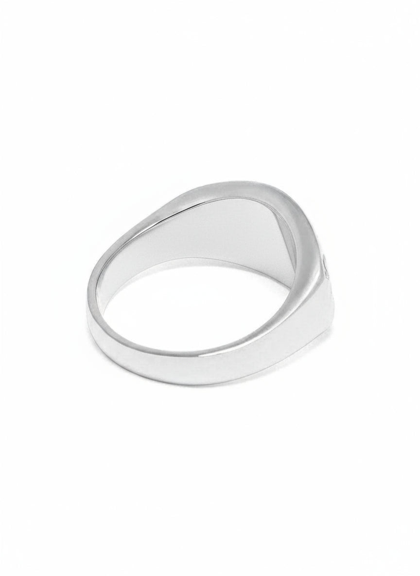 Women's Silver Evil Eye Ring 2